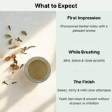 Gum Health Tooth Powder for Sensitive Teeth – Fluoride-Free with Ginseng & Herbs